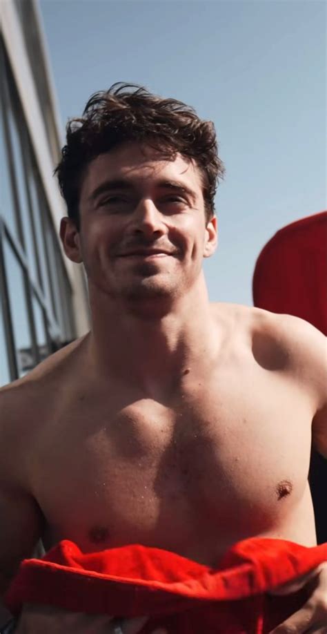 Charles Leclerc Shirtless And Bulge Moments